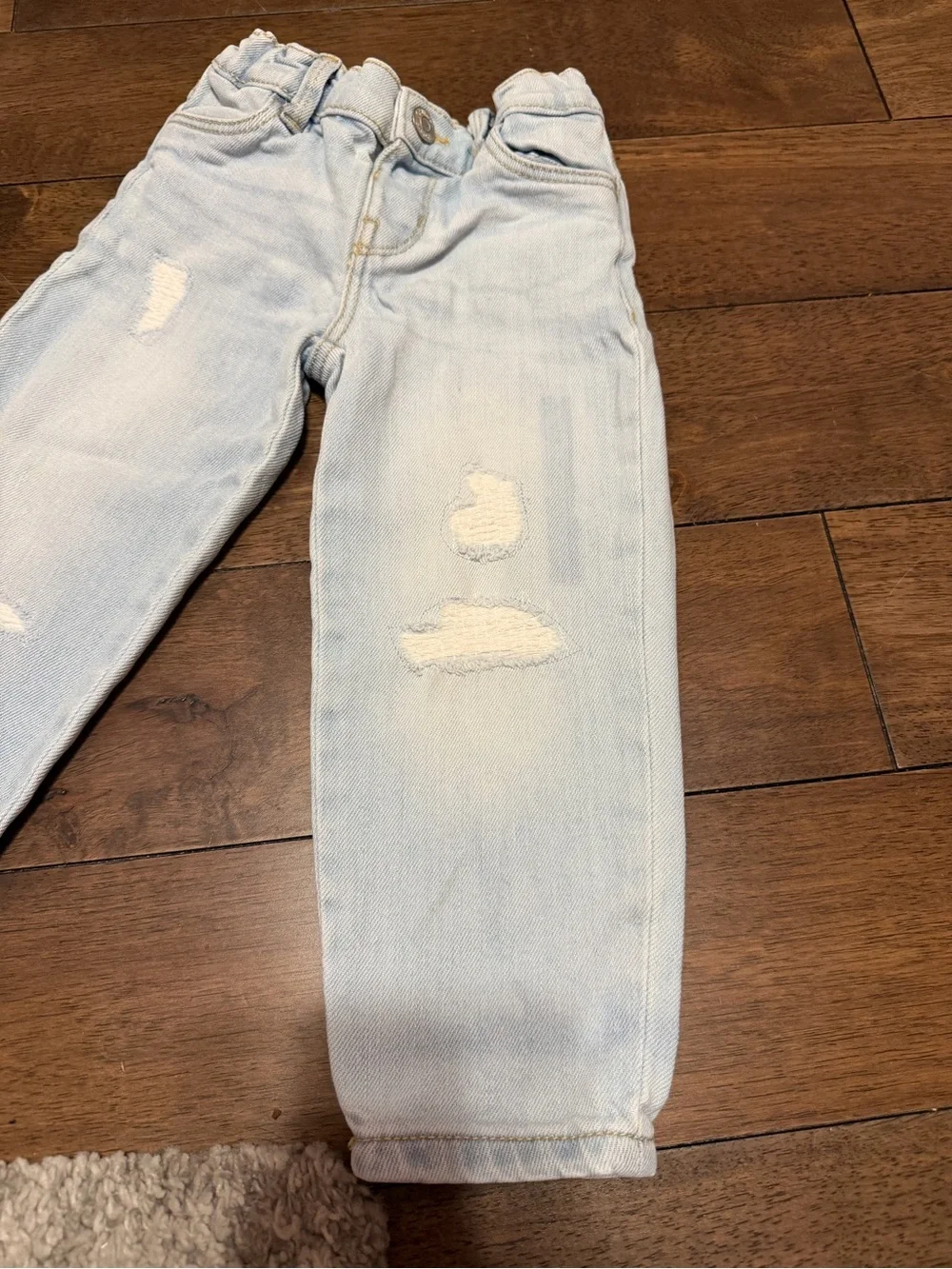 OshKosh B'gosh Light Blue Distressed Kids Jeans